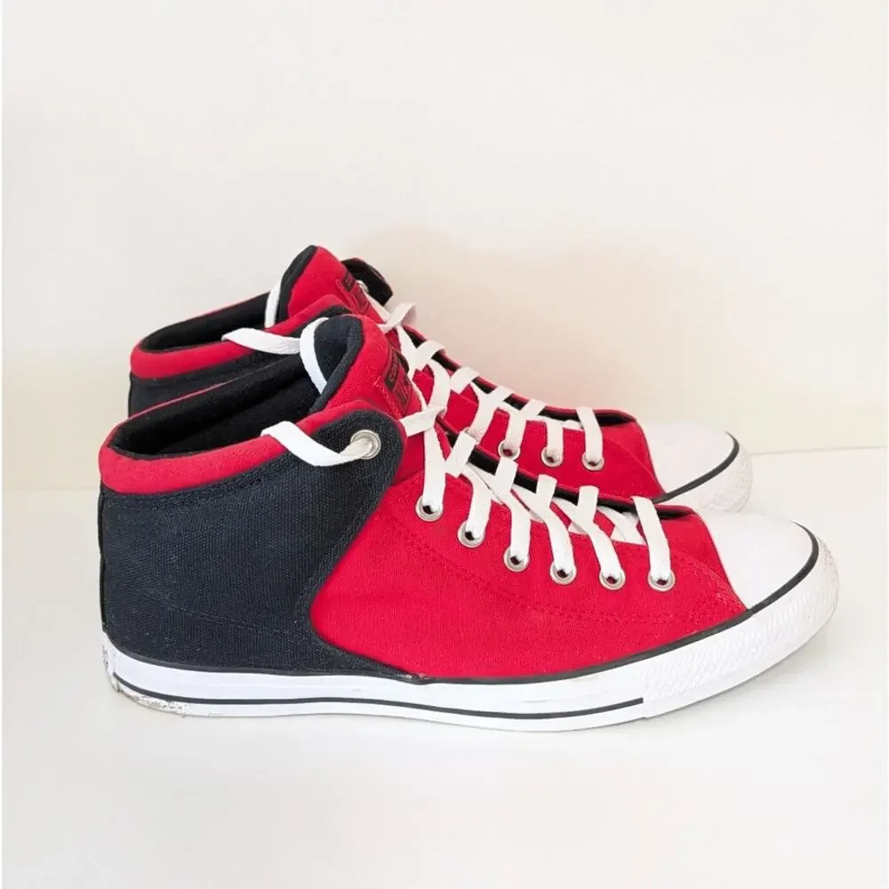 Converse Chuck Taylor All High Star Street Space Explorer Sneaker M11 W13 Red